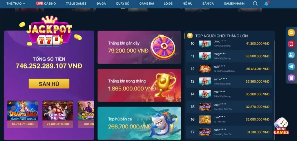 Tiền thưởng chào mừng cho người chơi mới